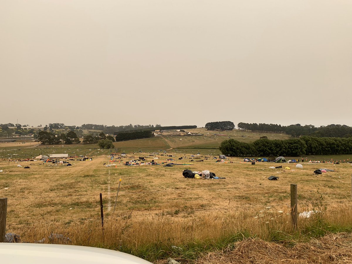 They can share an environmental meme but it’s too hard to pick up their rubbish. 
The state festival goers left their camp sites. This is a few days after the festival ended. #environment