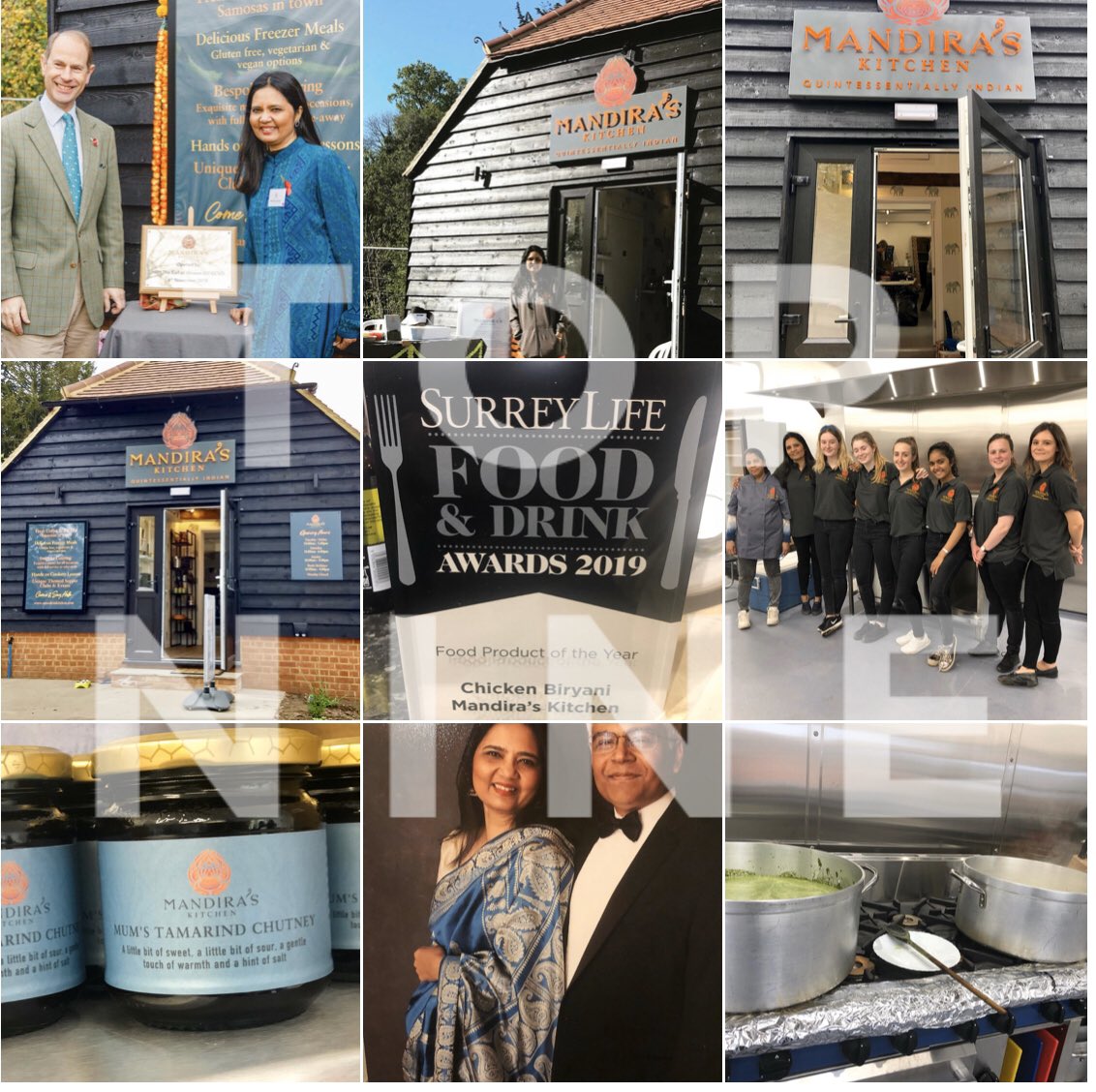 #topnine of 2019! From opening our little kitchen to #aroyalvisit , from winning #foodproduct of the year to showcasing #womenempowerment to supporting #wokingandsambearehospices , from launching #chutneys to amazing new #freezermeals it’s been one incredible year..Bring on #2020