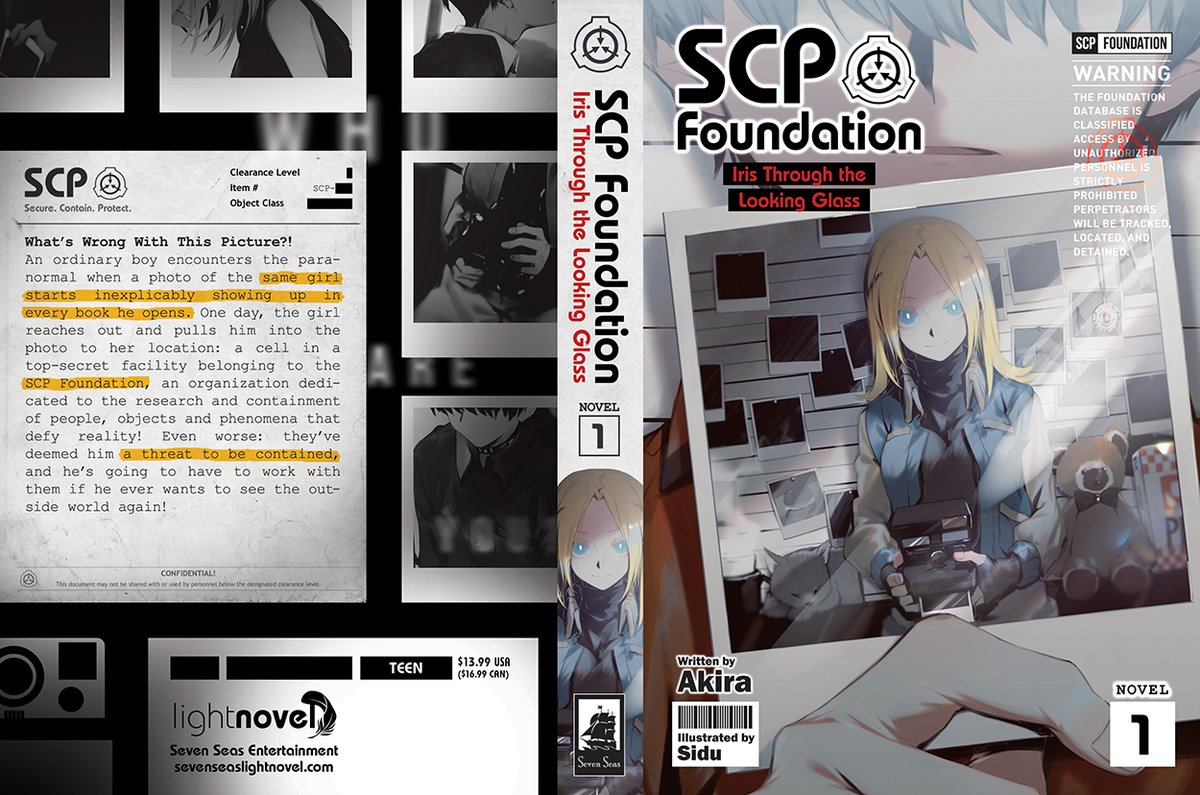 SCP Foundation: Iris Through the Looking Glass (Light Novel)