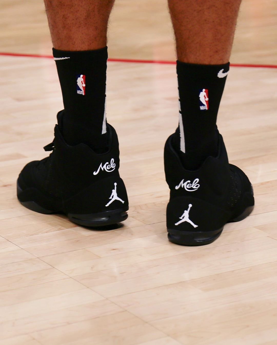 SoleCollector.com on X: ".@CarmeloAnthony practicing in the Jordan Melo 5.5  👀 📸: @CHold https://t.co/lASp2lIxZD" / X