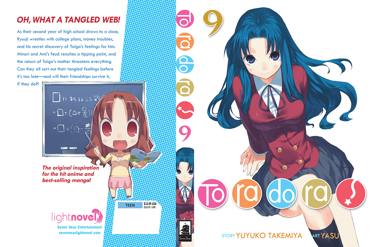 Toradora! Licensed by Seven Seas – English Light Novels