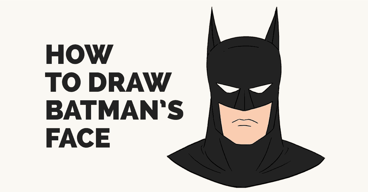 How to Draw Batman, Batman Drawing Easy