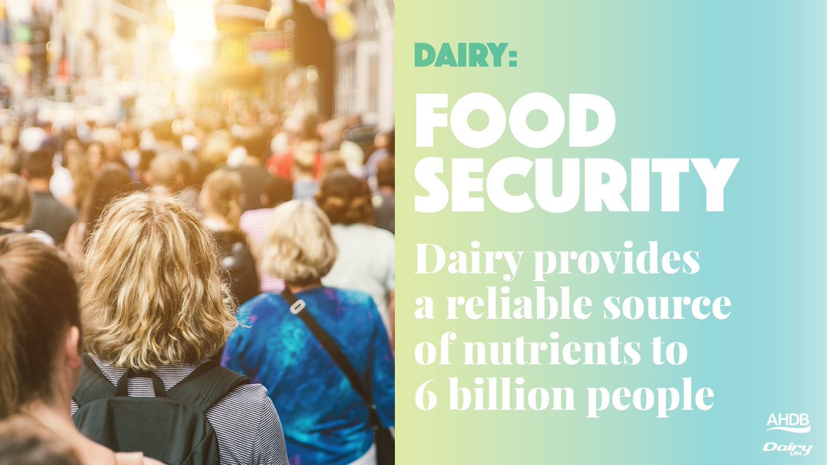 Did you know that around 6 billion people enjoy #dairy foods and ingredients worldwide?
