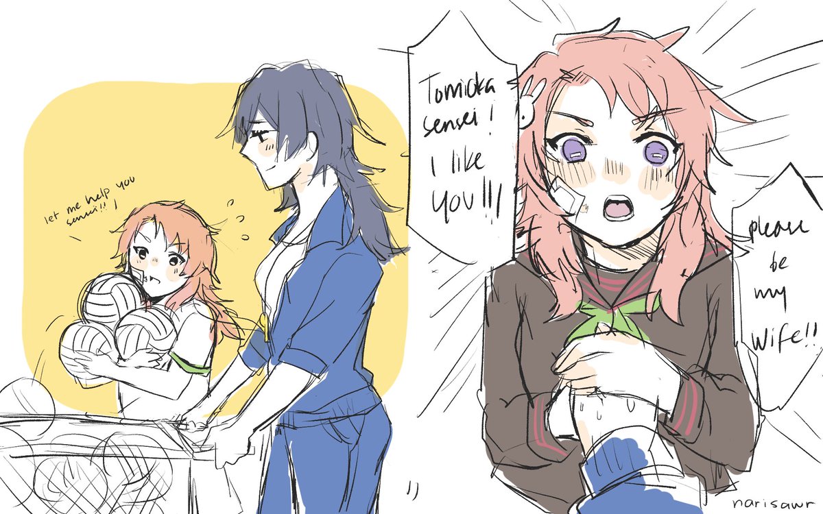 Lily When It Comes To His Fav Teacher Sabito Just Had To Take Everything On Next Level