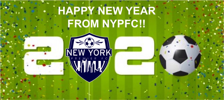NYPremierFC's tweet photo. Happy New Year!!!!!   We are very excited to get going with winter training next week.  Please reach out if you have any questions! ⚽️😀 #nypfc #youthsoccer #soccertraining #goalsetting https://t.co/34pHxKRDsx