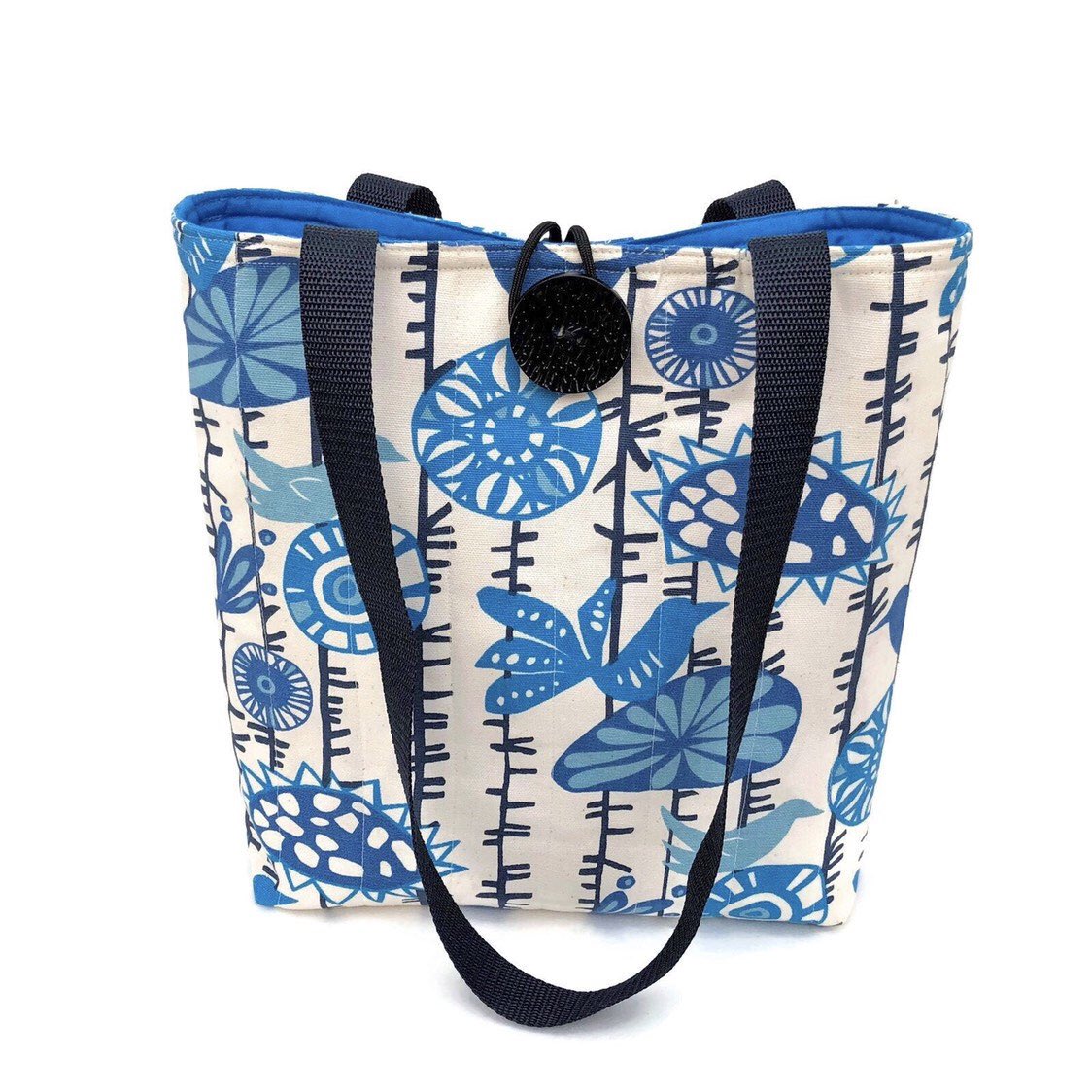 BelleEpoqueC's tweet image. Excited to share the latest addition to my #etsy shop: #cutepurse #scandesign #blue #birds # totes etsy.me/39zEGdK
