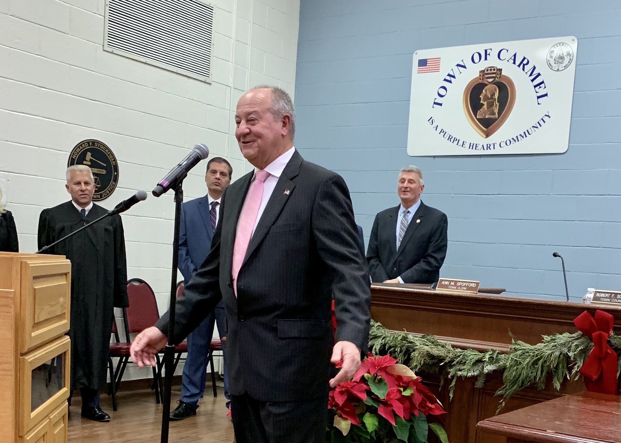 Putnam Courier on Twitter "Carmel Highway Super Michael Simone speaks