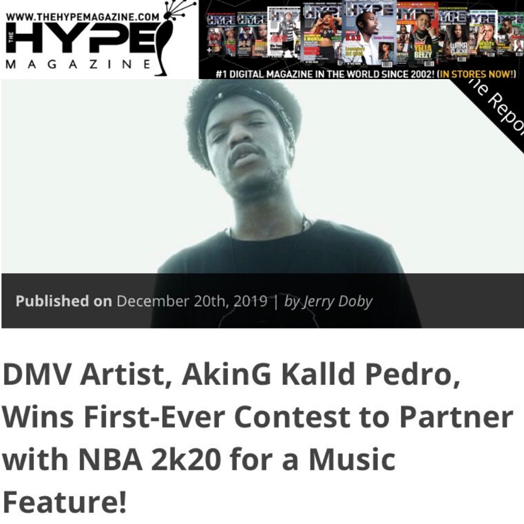 ThePRAlliance's tweet photo. #teamTPRA is going into the new year fully COVERED ๐ Check out client @AkinGKalldPedro on these amazing platforms! Thank you @TheHypeMagazine, #Grittyvibes, & @thatsenuff for the features!
Want to feature @akingkalldpedro on your platform? Contact info@thepralliance.com ๐ฉ๐ฝโ๐ป https://t.co/CJarHtI6iG