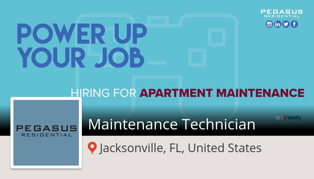 Check out this #job: #Maintenance #Technician at #PegasusResidential in #Jacksonville workfor.us/pegasusresiden… #pegasuspower #wemakepigsfly