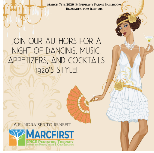 AuthorLawson's tweet photo. It's almost time! Join me & 40 amazing authors in Bloomington IL to hang out & enjoy live music, farm-to-table brunch, & a 1920s themed after party! Tickets start @$10 & the proceeds benefit Marcfirst
https://t.co/Ddqsx8atQU
#WritingCommunity #WritersLife #Marcfirst #Sugar4Spice https://t.co/wE6q24ZHui
