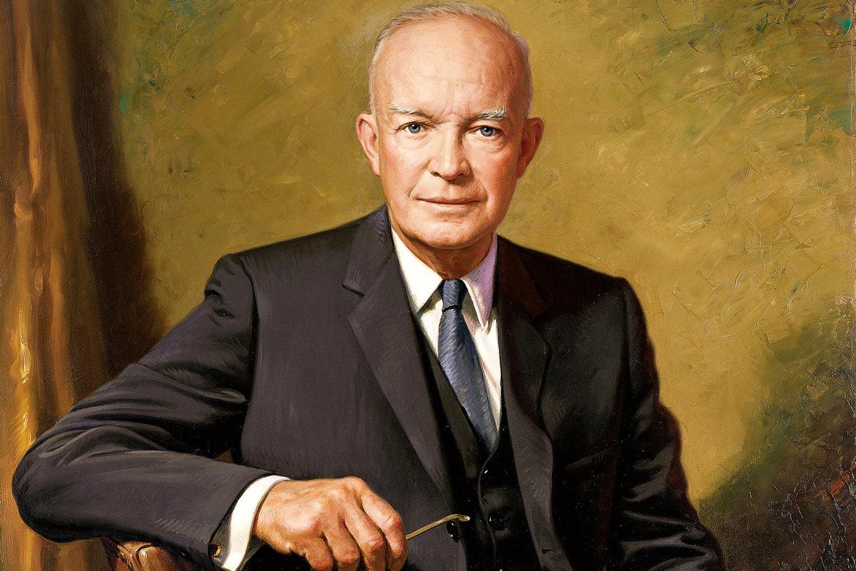 Hello again my dear friends,Today, I would like to talk at length about president Eisenhower and his legacy, because I believe that there are many important lessons for us to learn here that are pertinent to the present day.Eisenhower and Racism (Thread)