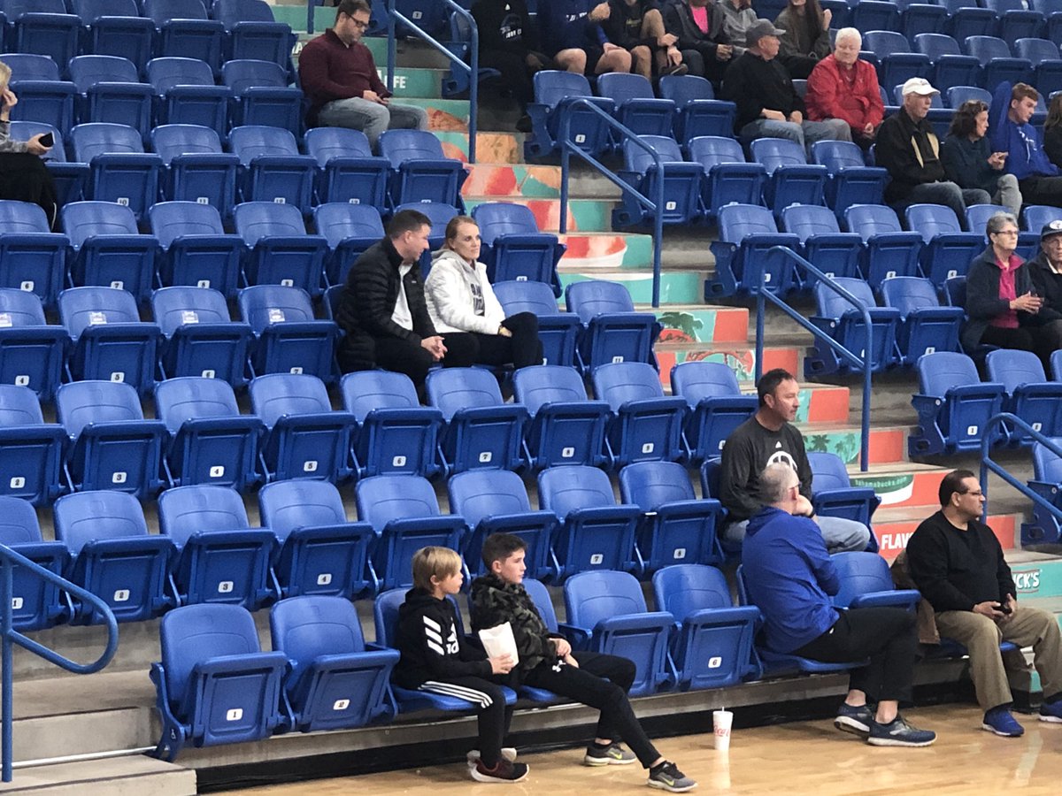 Noticed a pretty awesome thing tonight... @CoachBeardTTU showing up to support a former player @ParkerHicks00 coaches always care about their players current and former. Thanks coach for allowing me to share this lesson with my kids! @TexasTechMBB #coachingforlife