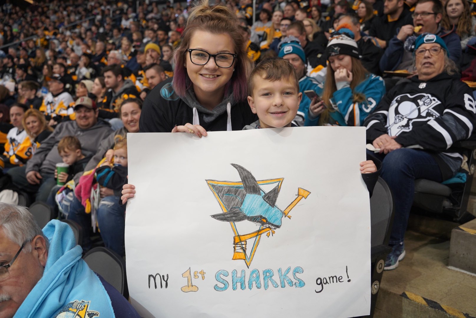 San Jose Sharks on X: They out there. From first timers to fans