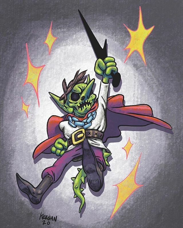 My first drawing of 2020 had to be Glüborg. #thingsyoumightfindinadungeon #dungeonsanddragons #keeganmcgeeocs #glüborg #digitalart #procreate ift.tt/36mreI7