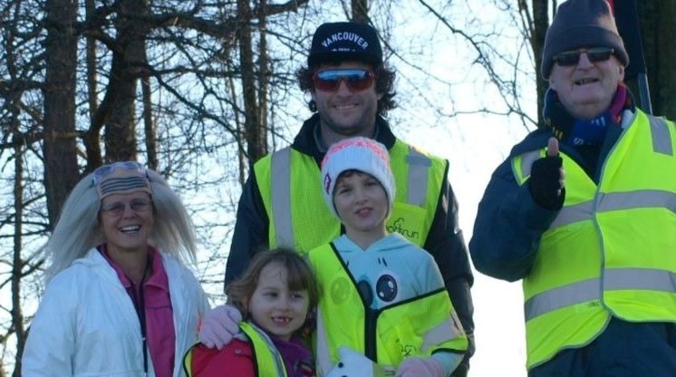 parkrunCA's tweet photo. Runners at Richmond Olympic were privileged to meet a real life time traveler yesterday. ⏰
Donna Markwick completed the New Year's Day Dateline Double in style, dressed as "Doc" Emmett Brown! 👴🏻
👉https://t.co/bV8z3emddZ
#yvrrun #richmondbc #runvancouver #runrichmond https://t.co/vBixDbiycv