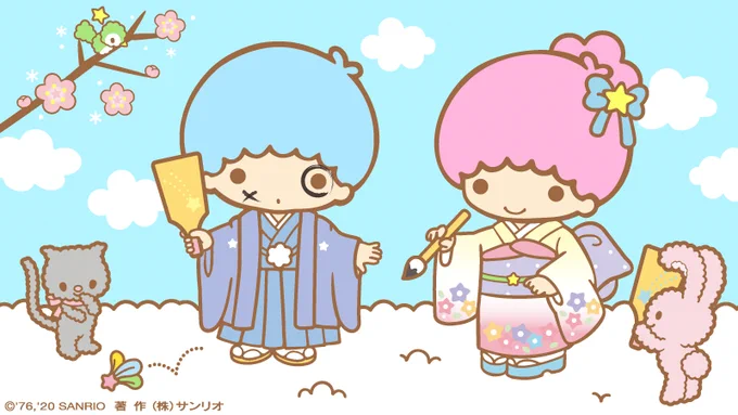 お星さま羽を落としちゃったら、お顔に墨をつけちゃうわよ☆ 