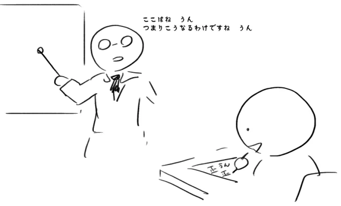 クラスに一人は先生の口癖を正の字でカウントしてるやついた 