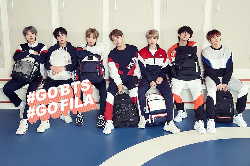 [Picture] BTS X FILA [200103]