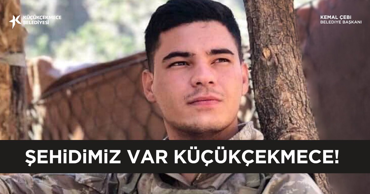 Kucukcekmecemiz's tweet photo. Kuzey Irak sınırında vatani görevini yaparken şehit olan canımız P. Söz. Er. Berkay Işık, bugün saat 14:00’de İkitelli Cemevi'nde gerçekleşecek cenaze erkanı ardından Hakk'a uğurlanmak üzere Tokat’a gönderilecektir. https://t.co/eWwJzFAPBr