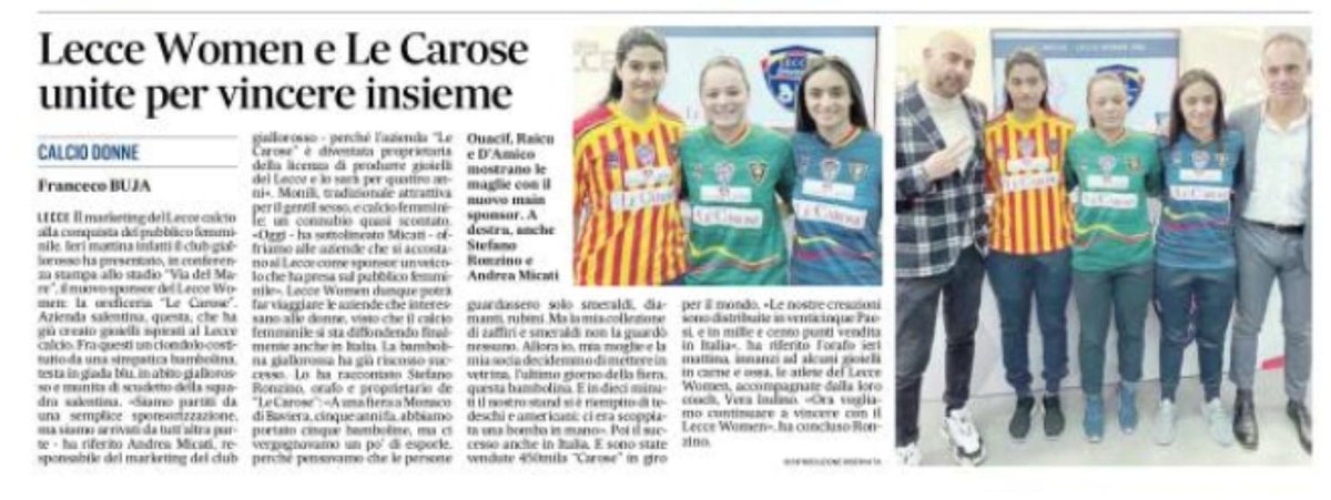 Lecce Women (@leccewomen) on Twitter photo 