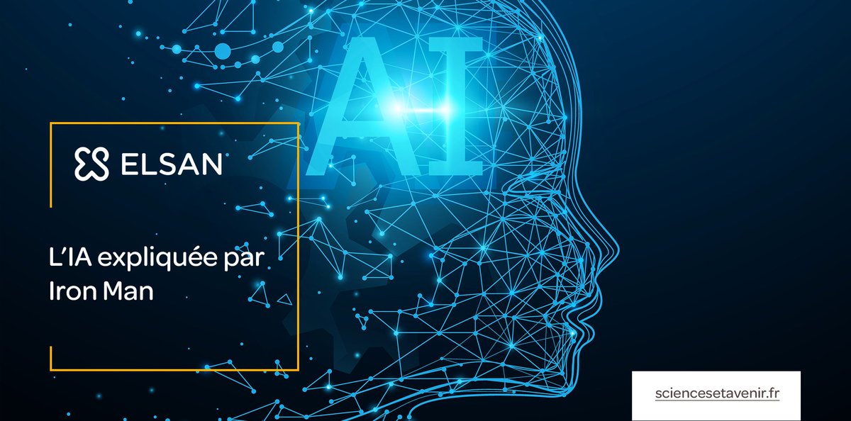 elsan's tweet image. L’intelligence artificielle expliquée par Iron Man. @Sciences_Avenir | buff.ly/34RxDcX 
#IA #IronMan #AgeofAi