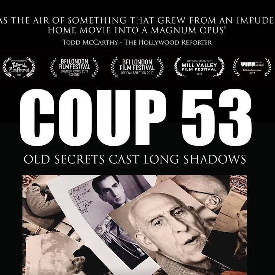 gomezconacento's tweet photo. Si quieren saber más sobre el golpe de estado de la CIA en contra de Mosaddegh, les recomiendo ver el documental ‘Coup 53’ que se estrenó el año pasado. Si este hilo les resultó informativo, apreciaría que le dieran RT. ☺️ https://t.co/hrGt4JGwr9