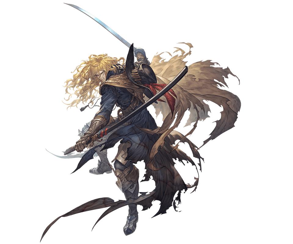 優鈴 グラブルの新規ルシウスの立ち絵 見覚えあると思ったら本家神バハのヴァンパイアスレイヤー ルシウスが元になってたのか