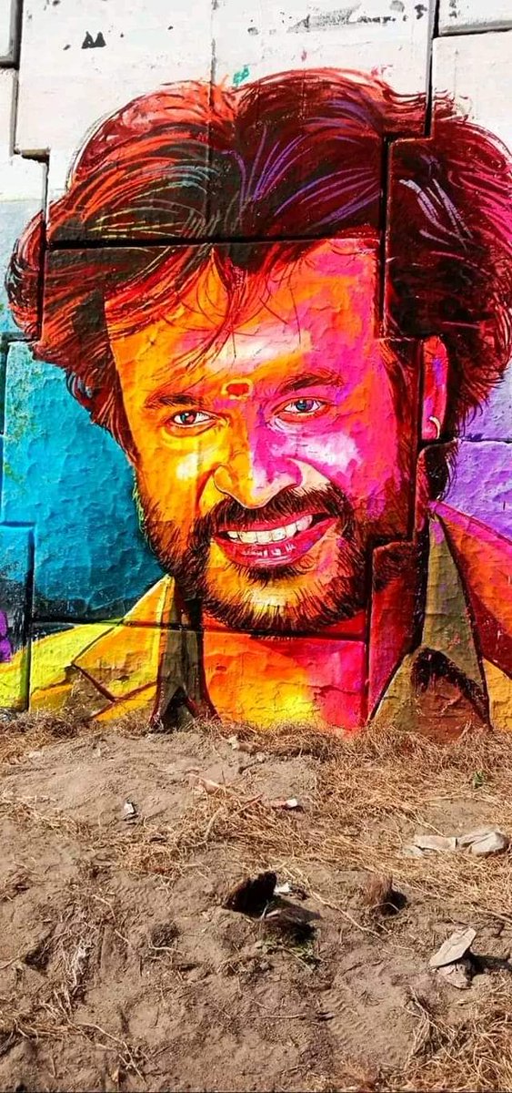 #Rajini Fans Paint For #DARBAR 👑 Film.

@rajinikanth Life is like a rainbow by #RajinikanthFans

#DarbarFromJan9 #DarbarThiruvizha #DarbarPongal #DarbarFDFS