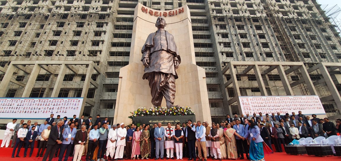 World’s second tallest statue of Sardar Patel unveiled in Ahmedabad