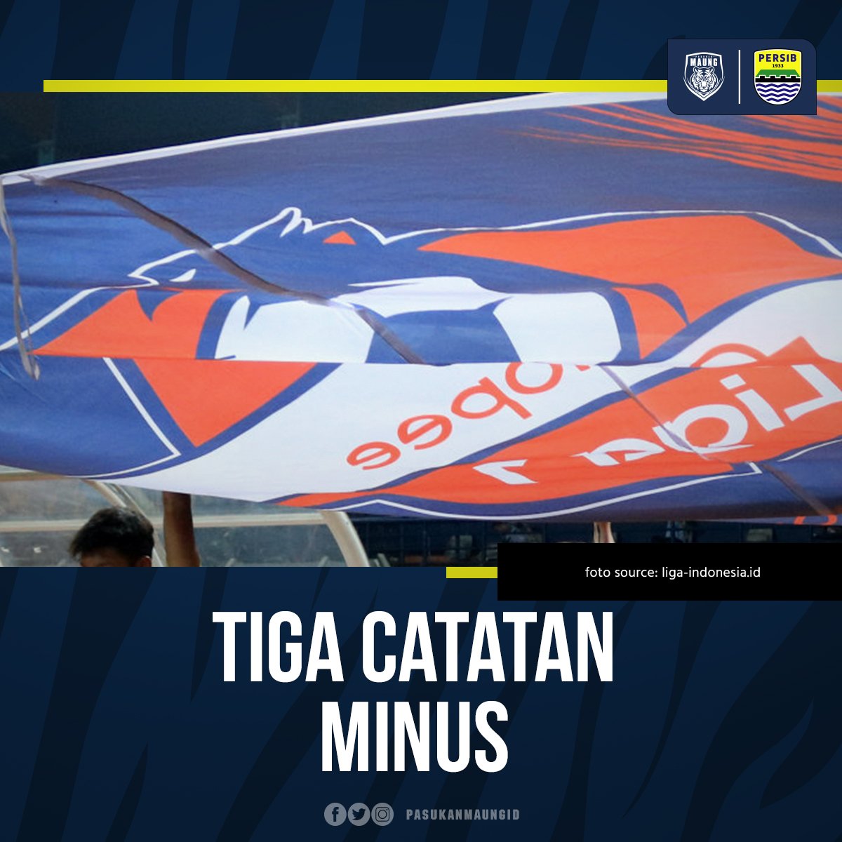 Kompetisi tertinggi di tanah air tersebut melahirkan Bali United sebagai juara. Di luar itu, sejumlah fakta menarik muncul dari penyelenggaraan Liga 1 2019.

Selengkapnya silakan kunjungi website pasukanmaung.id di kolom Berita Maung 🙏
.
#PasukanMaung
#GameOn