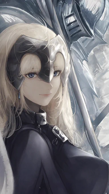 初描きジャンヌです。#fgo 
2020年もよろしくお願い致します?? 