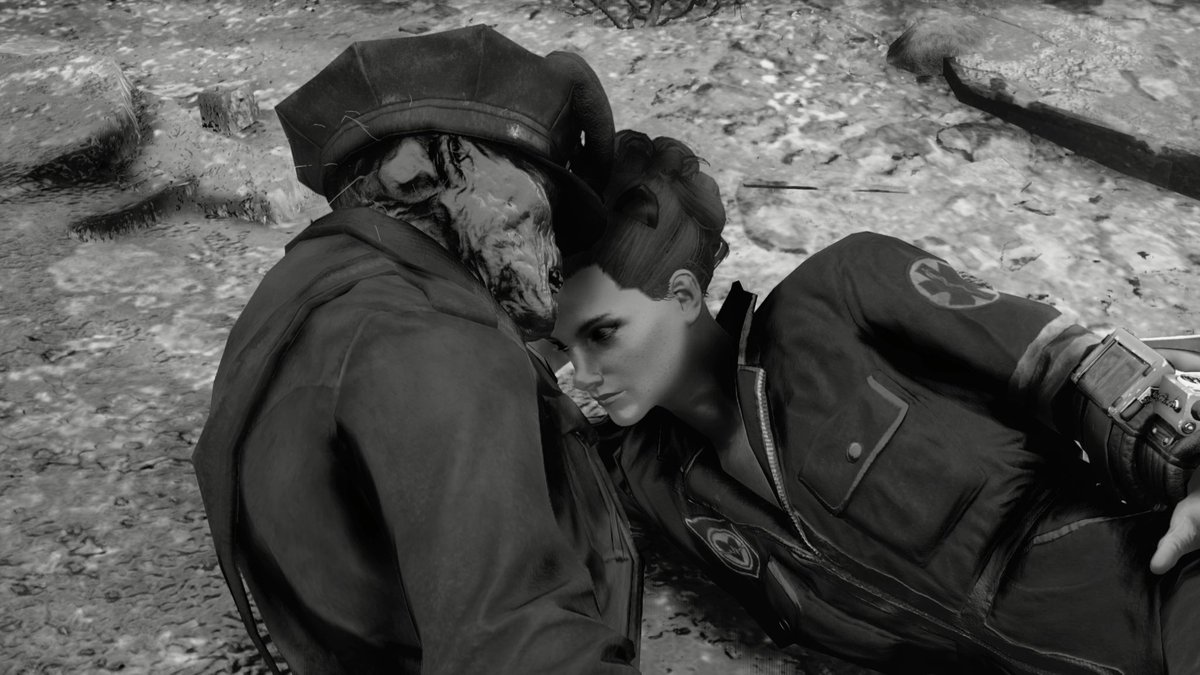 Just a little break together.

#Fallout76 #Fallout #photomode #LoveintheWasteland #Xbox