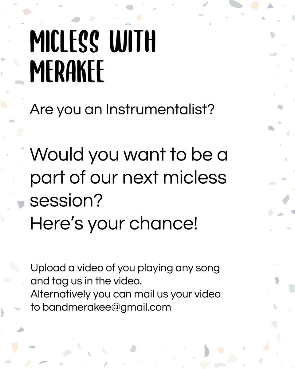 bandmerakee's tweet photo. #MiclessWithMerakee is looking for the most talented musicians to come play with us at our next session! 

#bandmerakee #THEteluguband #telugumusic #telugumusicians #telugusongs #livemusic #gig #hyderabadevents #musician #eventshyd https://t.co/1jN75hHpkl
