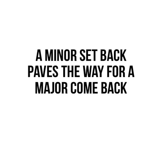 neoblue___'s tweet photo. A minor set back, for a major come back. https://t.co/7sXubfFSBq