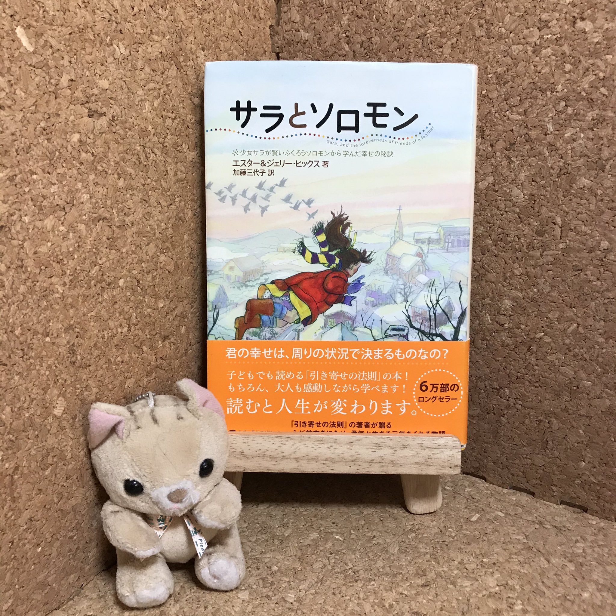 あやほ 読書垢 サラとソロモン エスター ジェリーヒックス 引き寄せの法則を物語でわかりやすく書いてくれている本 ある日主人公のサラは言葉を話す不思議なフクロウに出会う サラはフクロウのソロモンに幸せな人生を送る法則を教えてもらうという