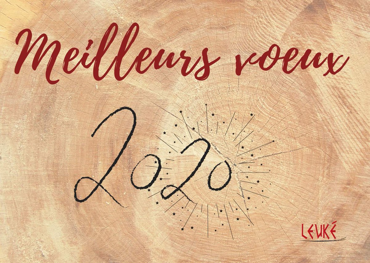 GroupeLeuke_'s tweet image. Toute l&apos;équipe du groupe Leuké vous adresse ses meilleurs voeux pour cette année 2020 🎆