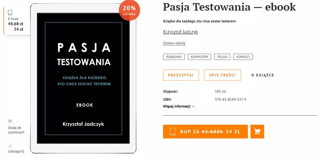 JadczykBugfree's tweet image. Promocja dostępna teraz także na ebook na Ridero
ridero.eu/pl/books/pasja…