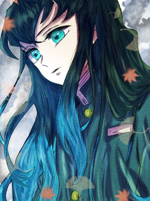 ミル🌻さんがTwitterに投稿した時透無一郎(鬼滅の刃)のイラスト。