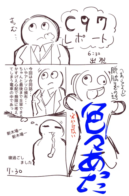 コミケレポ1～4 