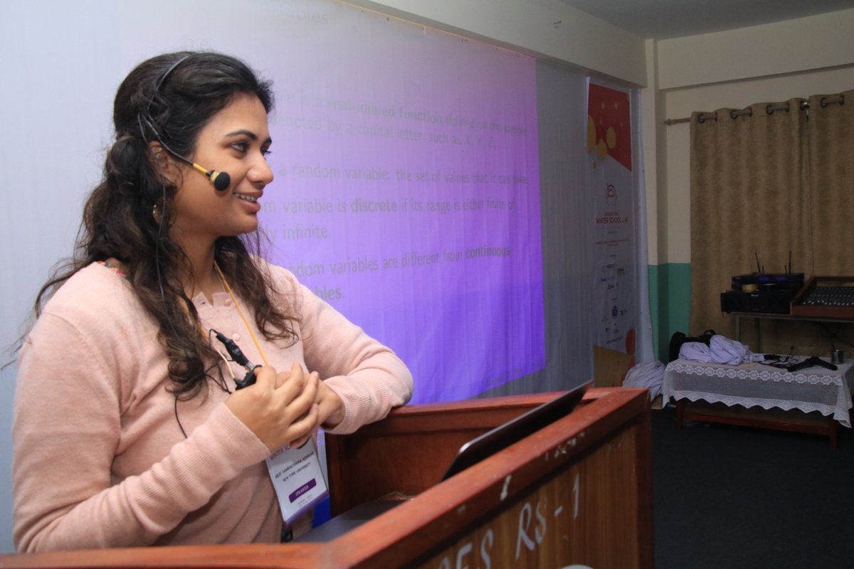 naamii_nepal's tweet photo. Thank you , @SAcmu
 for informative  and interesting tutorials on Probability and Statistic , Graphical Model. 

We wanted to express our appreciation to you for your valuable time and efforts. 

 #nepalaischool2019 #day6 , #day7 #ai #graphical_model #naamii https://t.co/FLdt4QxtdE