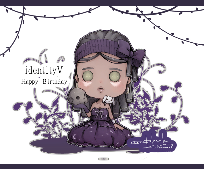 クラウン 無名 Twitterissa パトリシアちゃん誕生日おめでとう パトリシアの誕生日 Identityvイラスト 第五人格イラスト 第五人格 呪術師