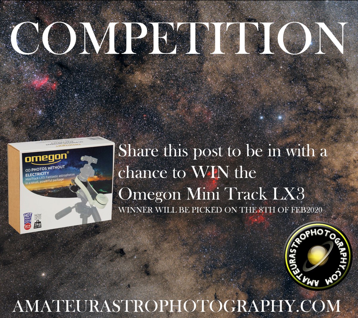 AmateurAstroMag's tweet image. To be in with a chance to win the Mini Track LX3 just RETWEET this post
#ASTROPHOTOMAG #astrophotography #milkyway 
#landscape #photography #nightscape