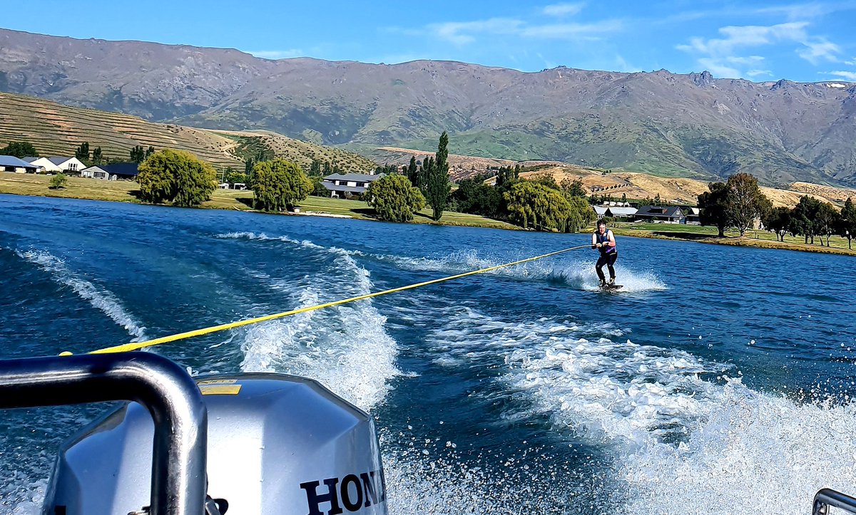 yolofarmernz's tweet photo. #YOLOd1020 Everyone has those little things in life that they measure themselves by!! Mine is to get up on the wakeboard each summer!! Done for 2020!! #stillyoung #itwasntpretty https://t.co/WfOLgyeg6N
