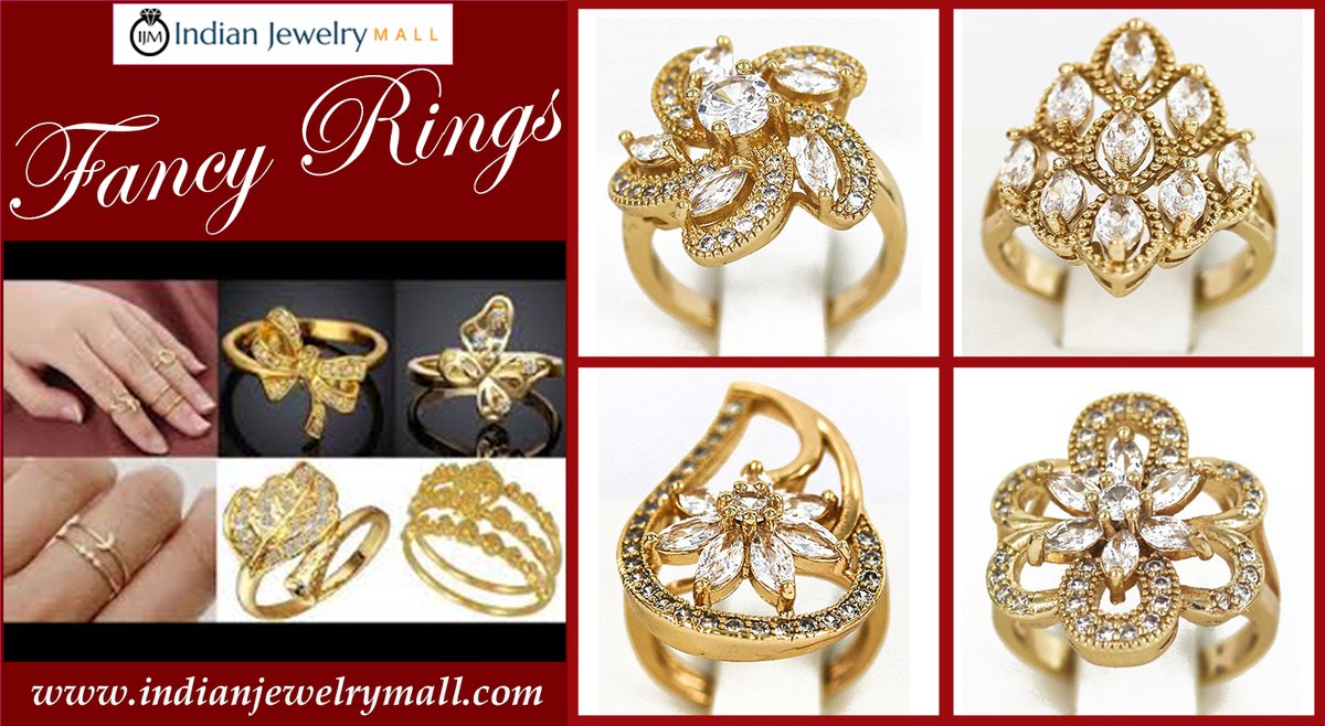 Gold Plated Rings at indianjewelrymall.com
#stylishrings #designerrings #fashionrings #fancyrings