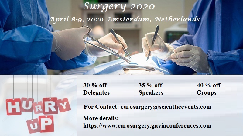 Surgery2020's tweet photo. #Surgery 2020 is to promote quality research and real-world impact in an atmosphere of true international cooperation. 
Hurry up with the offers regarding registration.
#More #Information: https://t.co/orc1kkcHn8 https://t.co/z5AE0J8RqG