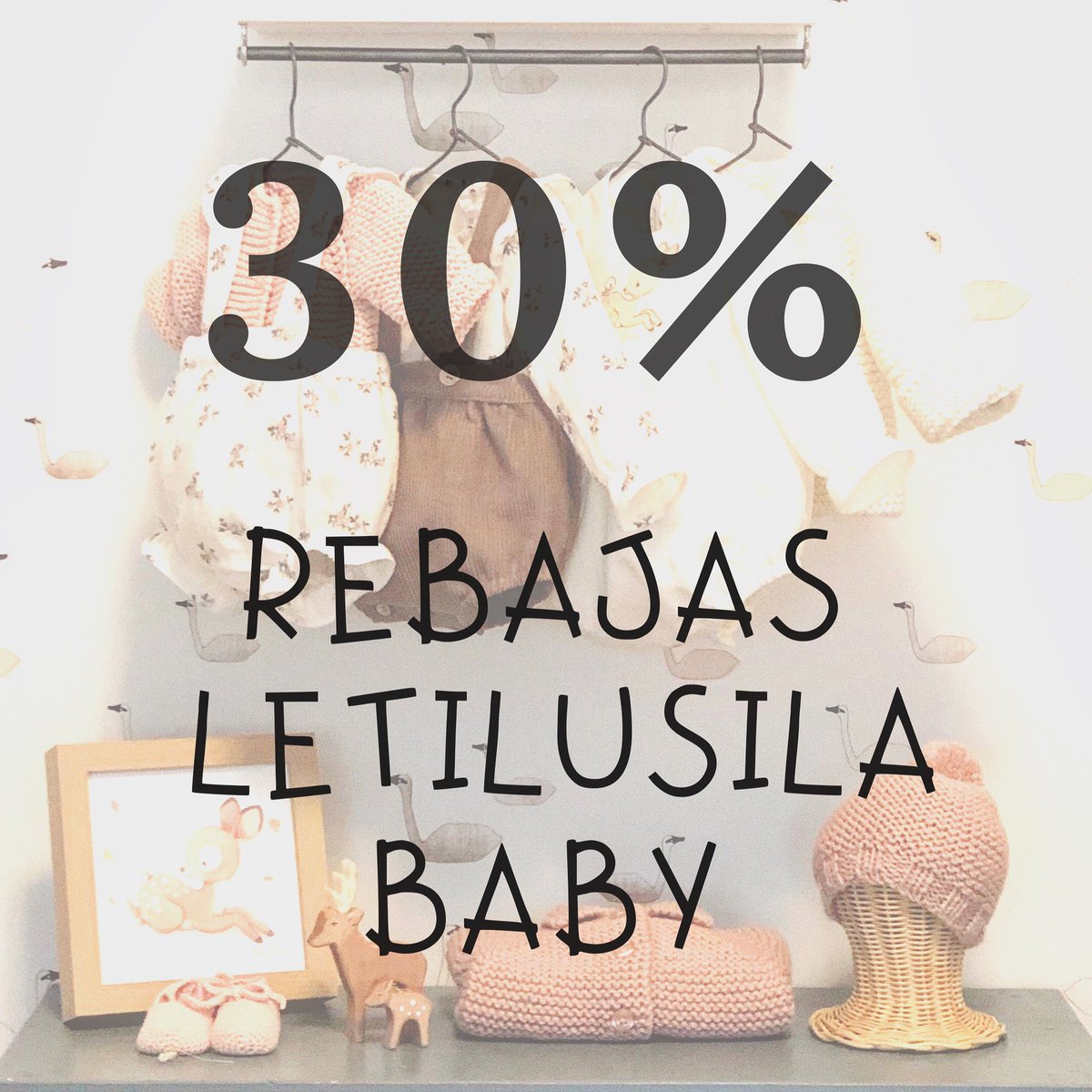 DESCUENTOS hasta el 30 %, y con un outlet muy especial con descuentos hasta el 60 %.....
We ship worldwide 🌎 Shop Online: letilusila.com

#letilusilababy #letilusila #madeinspain #modainfantilespañola #Fw19  #babyfashion #modainfantilmadeinspain #marcaespaña