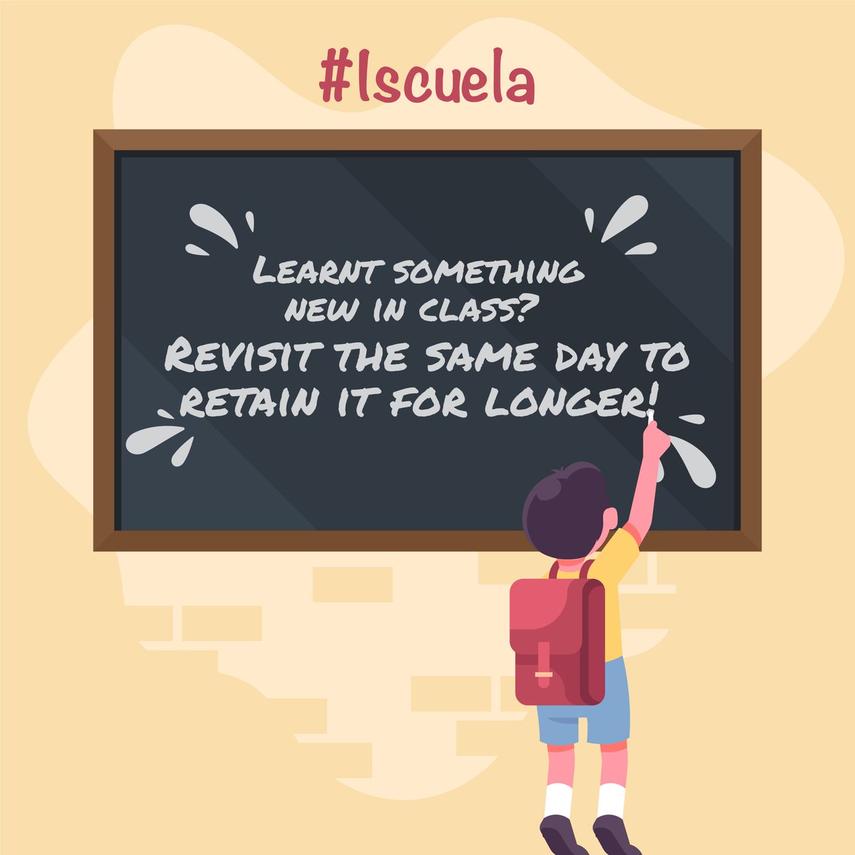 iScuela's tweet image. One simple thing will make sure you don’t forget any of the new concepts or lessons! All you have to do is revisit the subject on the very same day again! 

#iScuela #LearnLikeAPro #Espranza #LearnApp #EdTech #LearnSomethingNew