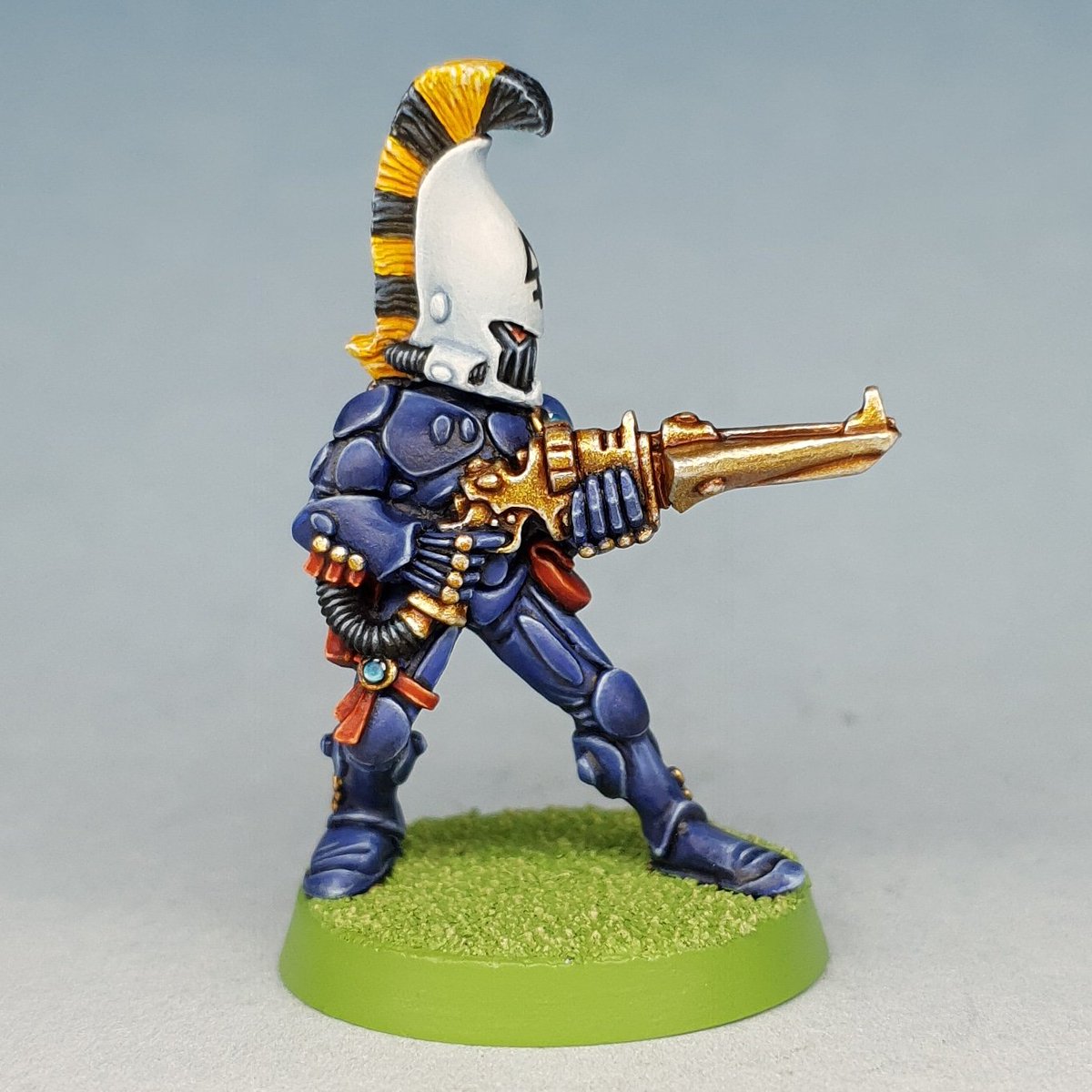 DarrenLatham's tweet image. I'm so ooooold! 😂
Just had to paint up one of these classic Dire Avengers!
Now I can move on with my life.
#warmongers #warhammer40k #warhammer #paintingwarhammer