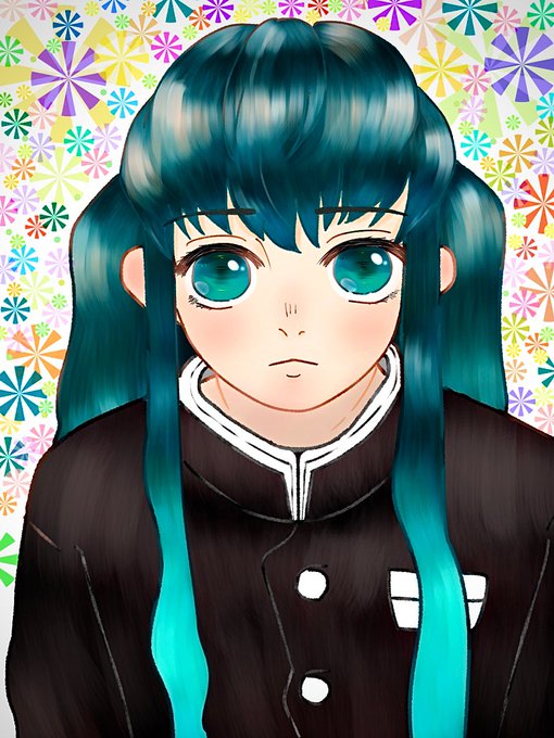 めめてゃ🌱鬼低浮上さんがTwitterに投稿した時透無一郎(鬼滅の刃)のイラスト。
