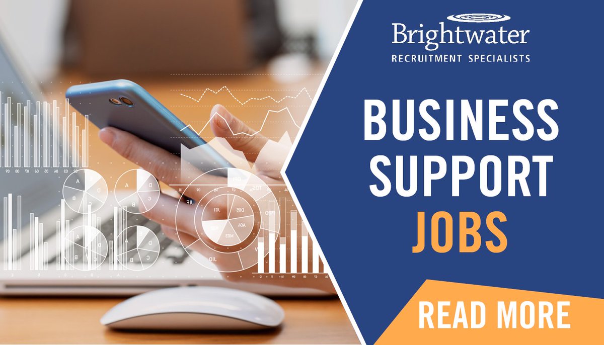 brightwater98's tweet photo. From reception to office management, from legal secretarial to customer service, there’s a role to suit all experience levels across business support. Click here to find your next career move: https://t.co/2E1ZLAsAfp https://t.co/Hbt92HoEQD